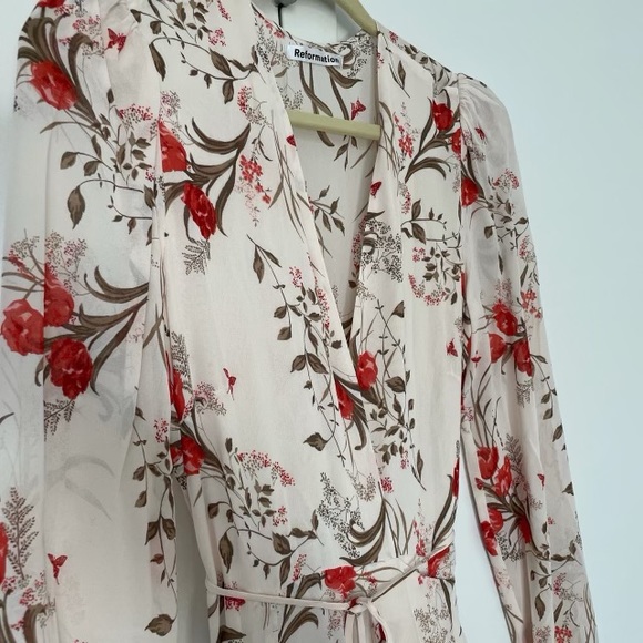 Reformation Milan Dress in Floral NWOT - Picture 3 of 5